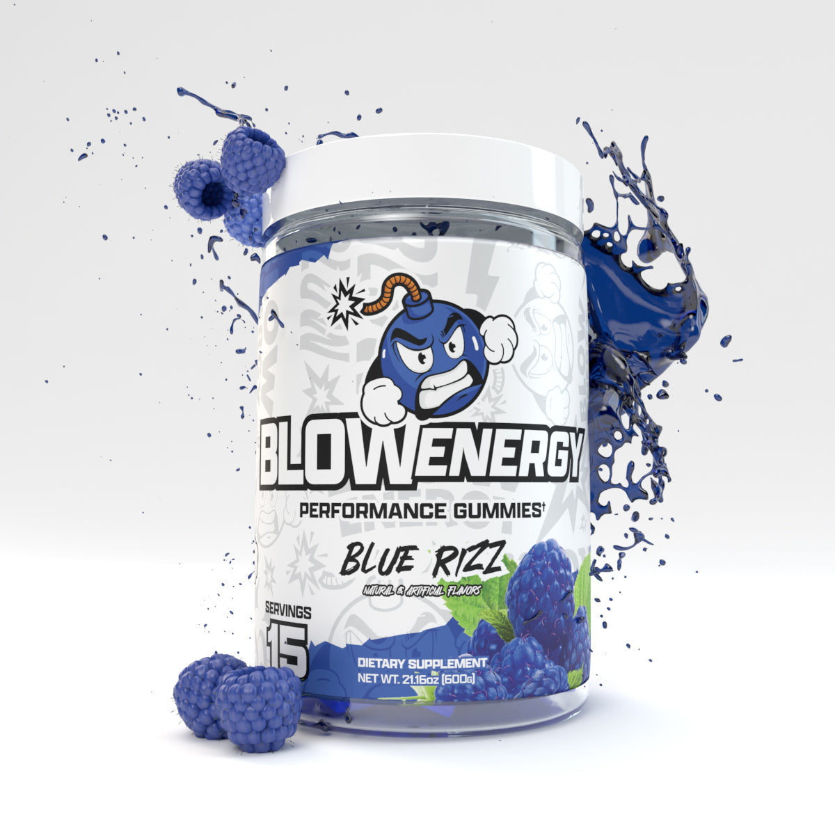 Blow Energy Pre-Workout Gummies | 15 Servings