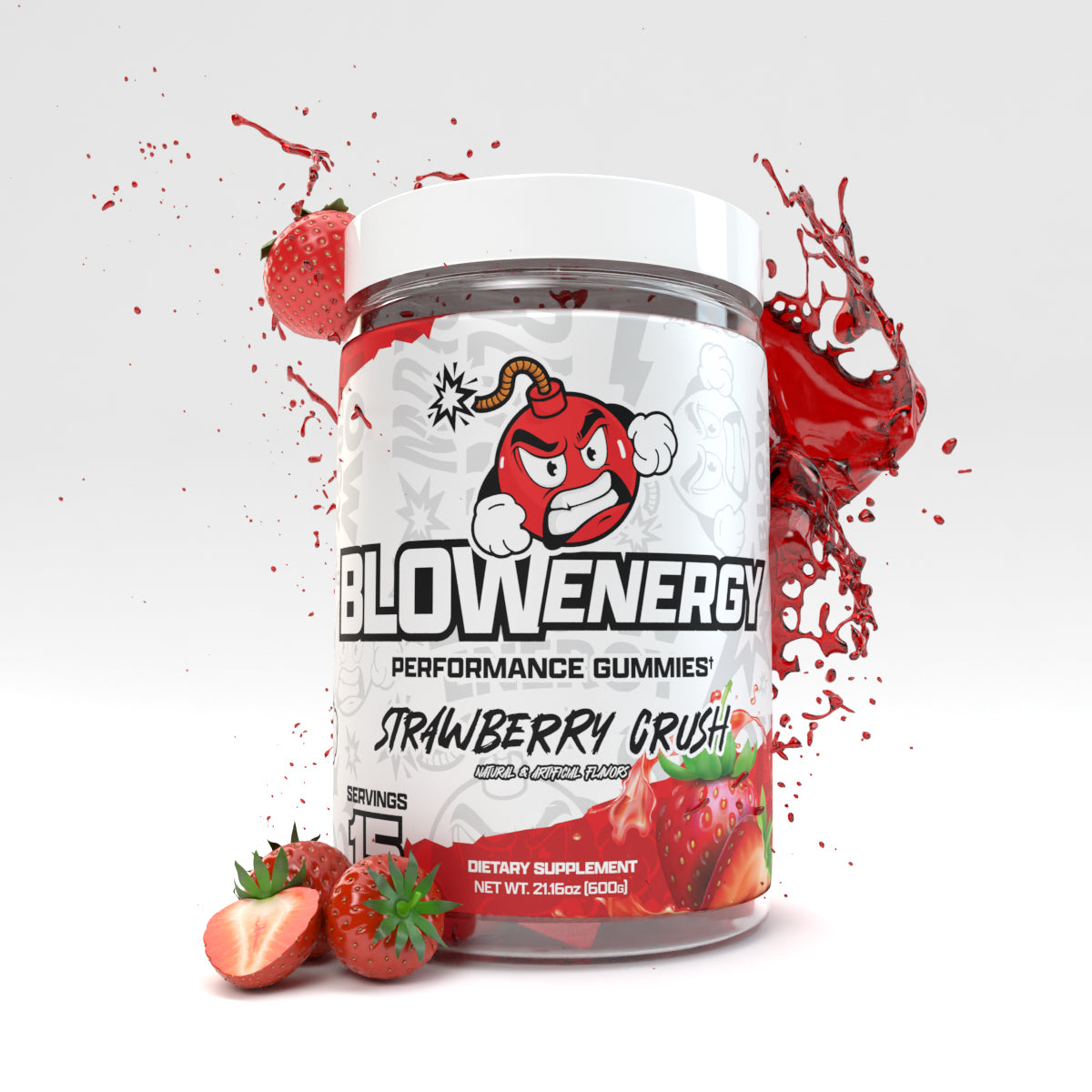 Blow Energy Pre-Workout Gummies | 15 Servings