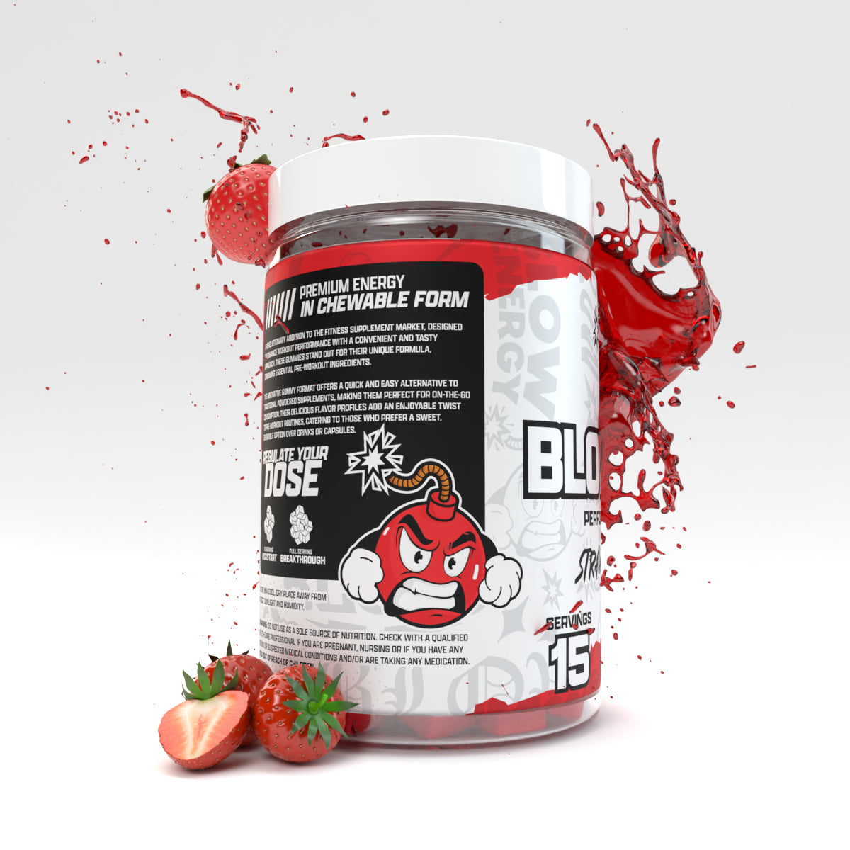 Blow Energy Pre-Workout Gummies | 15 Servings