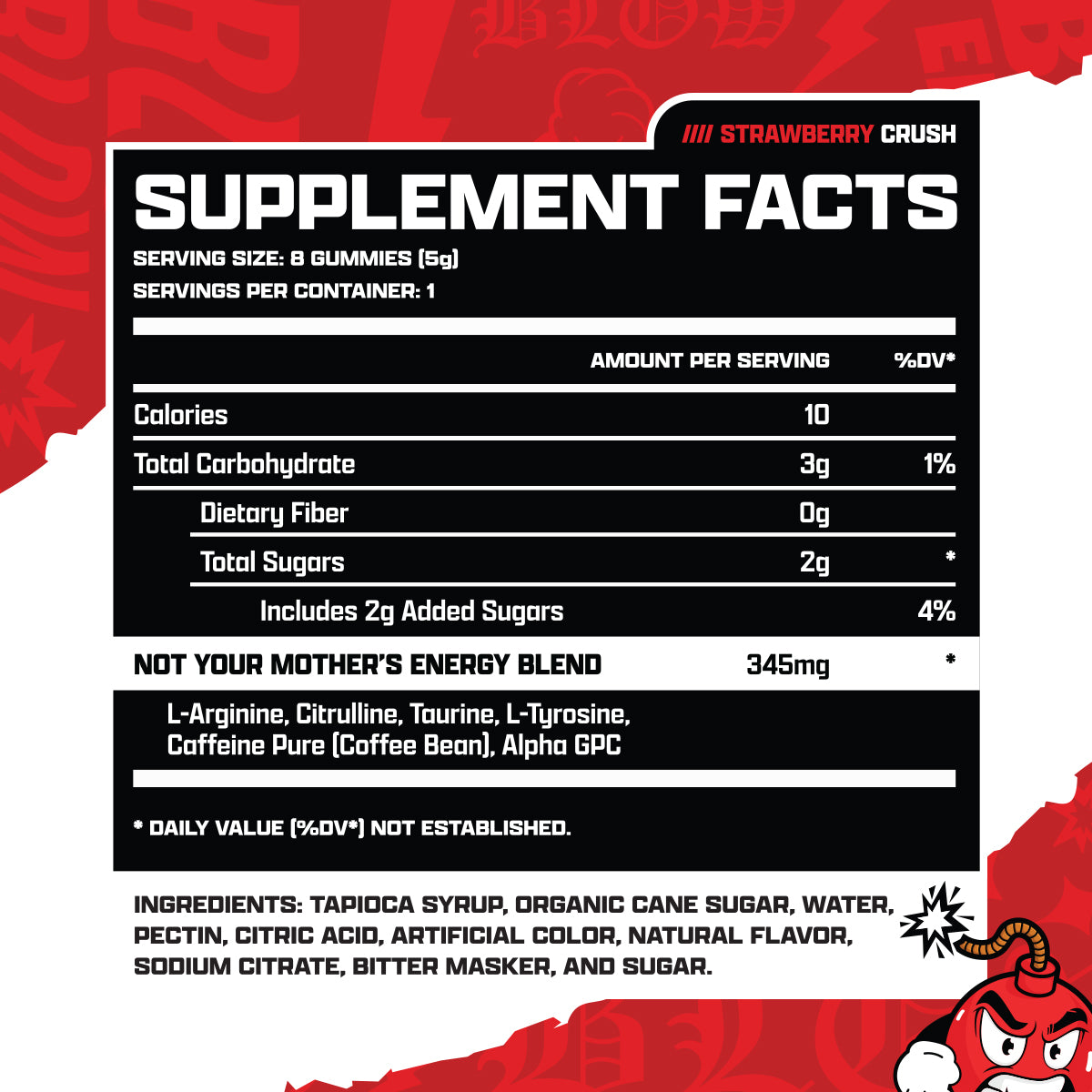 Blow Energy Pre-Workout Gummies Sample Pack